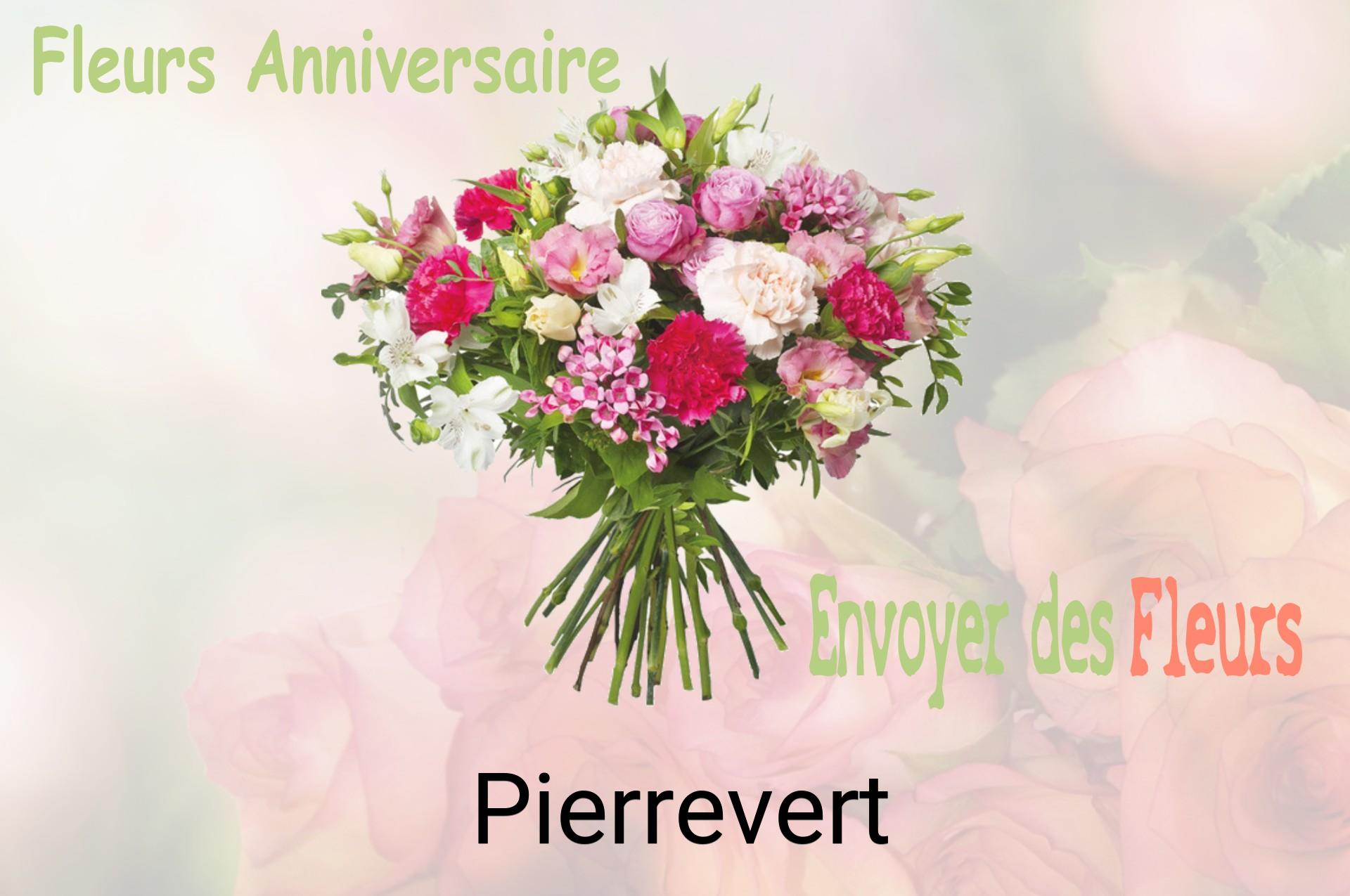 Bouquet de fleurs d’anniversaire livré à Pierrevert