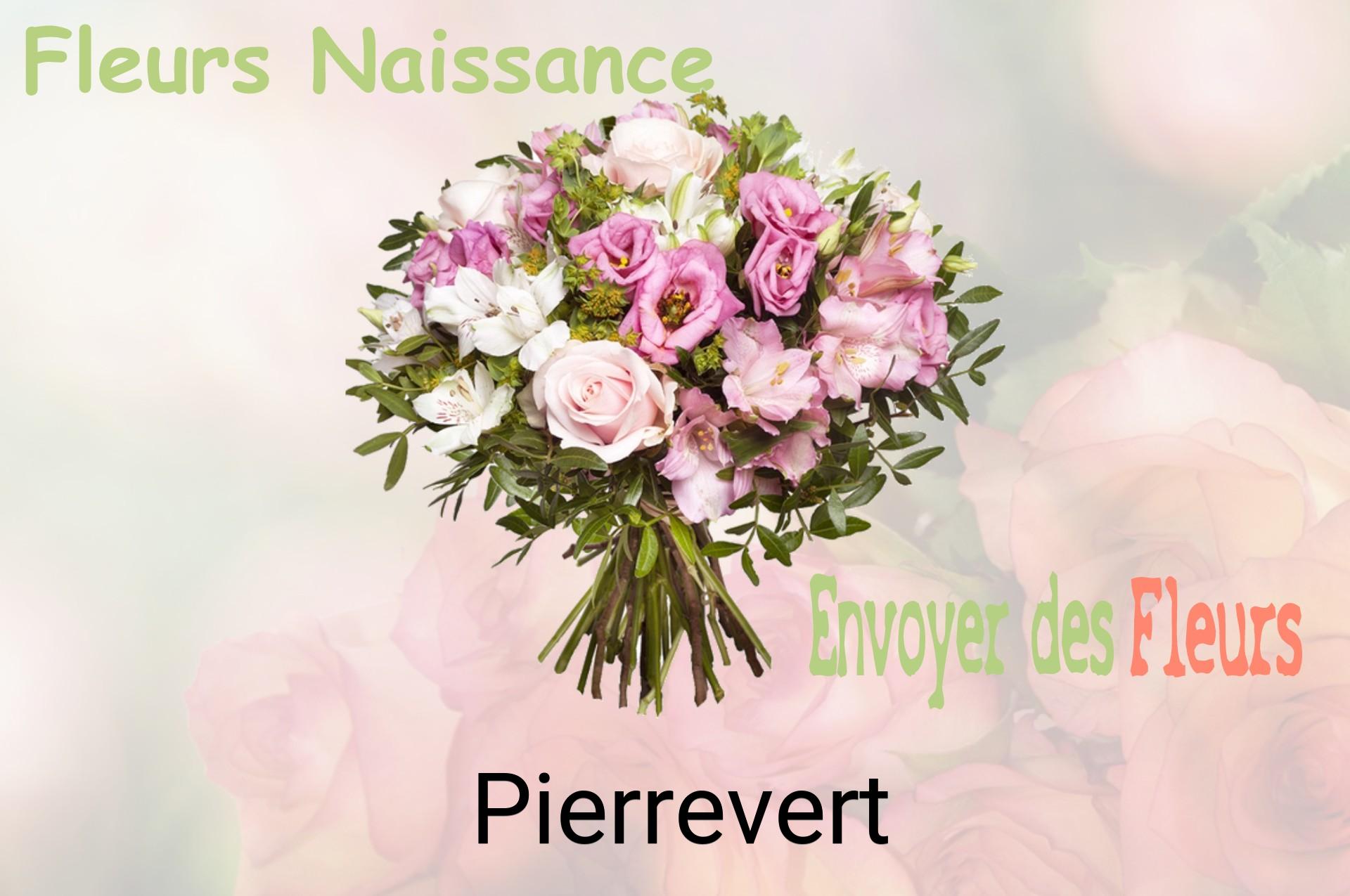 Bouquet de fleurs de naissance livré à Pierrevert